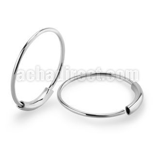 send 316l steel endless nose ring