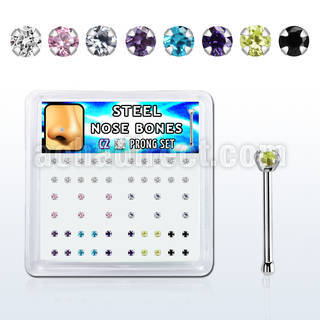 snbz2xm box w steel nose bones ,20g  w 2mm czs