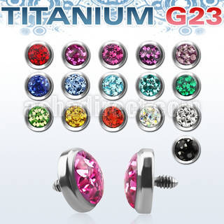 tafr5c titanium g23 dermal top part with ferido for base plate
