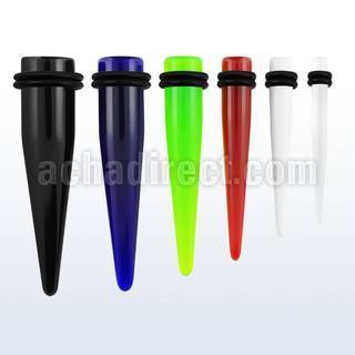 tpuvk acrylic taper with double o rings size 1 6 16mm