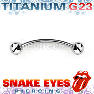 ubnebl4 titanium g23 banana 4mm balls
