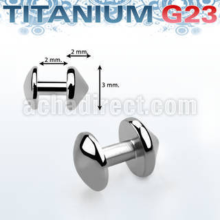 usdh18 skin diver titanio g23 barra 1mm cupula 3mm al por mayor