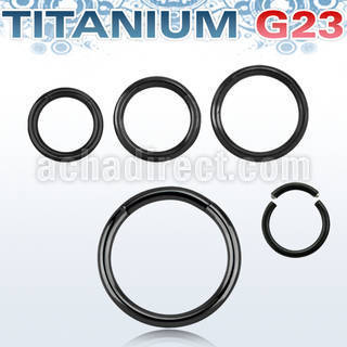 utsg14 anodized titanium g23 segment ring in 14g 1 6mm