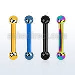 bbetb2 anodized 316l steel eyebrow helix barbell with 2mm ball