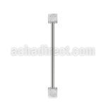 bbindsdi 316l steel industrial barbell with two 5mm dices