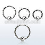 bcr14m surgical steel ball closure ring with a 5mm ball