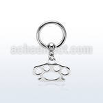 bcrg376 316l steel bcr 1.6mm w a brass knuckle design