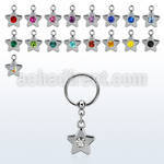 bcrs398 steel bcr 1.2mm w a star w single crystal in the center