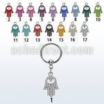 bcrs668s 316l steel bcr 1.2mm w a small hamsa design with crystal