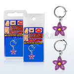 blcpt113 fake belly clip with acrylic flower in package