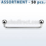 blk227 industrial surface barbell with 90 angle 5mm ball