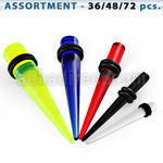 blk300 assortment of acrylic taper with double o ring
