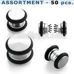 blk410 high polished magnetic 316l fake plug with o ring