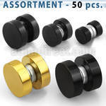 blk413 anodized 316l steel magnetic fake plug without o ring