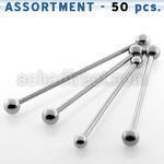 blk99 bulk of 316l steel industrial barbell with 5mm balls