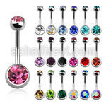 bn2cg 316l steel belly banana with an 8mm 5mm bezel ball