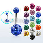 bn2fr105 316l steel belly banana with multicrystal ferido ball