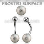 bnfo8 steel belly banana with a lower 8mm frosted steel ball