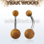 bngte organic belly banana w 5 8mm teak wood balls