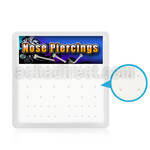 br13c box with foam 52 holes for nose piercing inc sticker