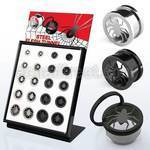 brpg146a board w polished steel screwfit tunnel w spider logo