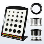 brpg149a board w high polished 316l dual flared tunnel w screwfit
