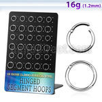brsegh4 board w 30 316l steel hinged segment ring 16g 