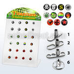brtsa1 solid titanium g23 dermal anchor with titanium g23 top
