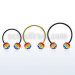 cbmtfg8l xxl black steel cbr 8mm multi crystal balls w rb colors 