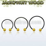 cbmtjf5l xxl anodized steel cbr, 14g w 5mm jackfruit wood balls
