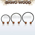 cbmtsw5l xxl anodized steel cbr, 14g w 5mm sawo wood balls