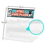 dac24x empty display with 24 holes for fake plug ear stud