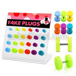 dacb115 board of acrylic illusion fake plug without o ring