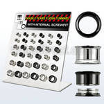 dapg57 board of pvd 316l double flesh tunnel w screwfit