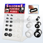 dapg7 display board of black white silicon flesh tunnels