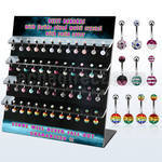 dmcd12 display w steel belly bananas w mix design ferido ball