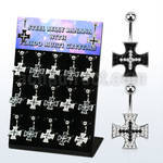 dmix7b board w steel belly banana w black clear crystal cross