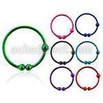 fns07p color silver fake nose clip w 2mm ball diameter 12mm