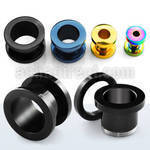 ftpg pvd plated surgical steel screw fit flesh tunnel