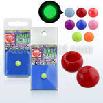 gltgst glow in the dark illusion tongue stud holds w suction