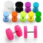 ipvrd acrylic fake plug without o rings size 4mm to 12mm