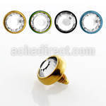 itjf4 4mm anodized steel dermal bezel crystal for base plate