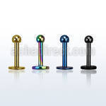 lbtbmc2 anodized 18g 316l steel monroe piercing with 2mm ball