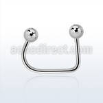 lsb5 surgical steel vertical labret 1 6mm 4mm ball