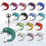 mcd539 belly banana w a ferido glued multicrystal fish