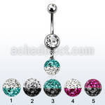 mcd626xe 316l banana with bezel dual ball 2 color ferido ball
