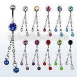 mcd628 316l banana w bezel ball 2 ferido multi crystal ball
