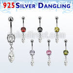 mcdvd29 steel belly banana w prong set cz marqui shaped cz