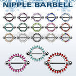 mcnpc3 round nipple shield w prong set crystal studded rim