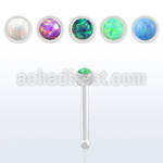 nbao1 acrylic nose bone w a 1.5mm synthetic opal